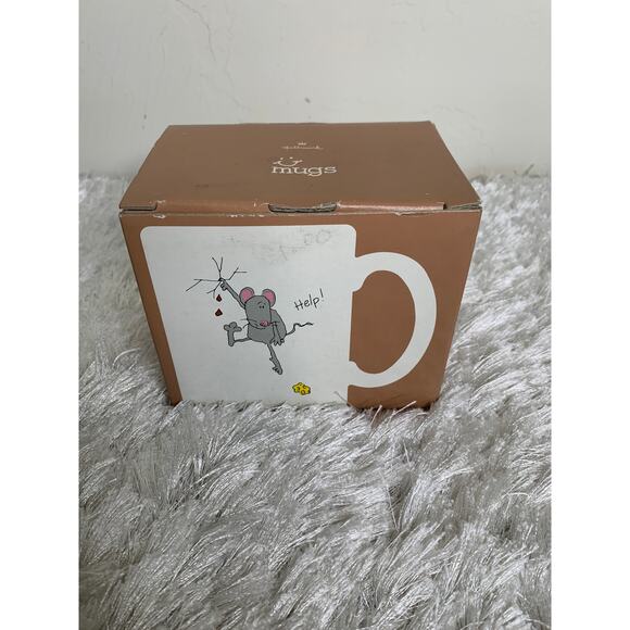 Vintage New in Box  Hallmark funny Mug, “I lost my cheese” Mouse Mug - Picture 1 of 6